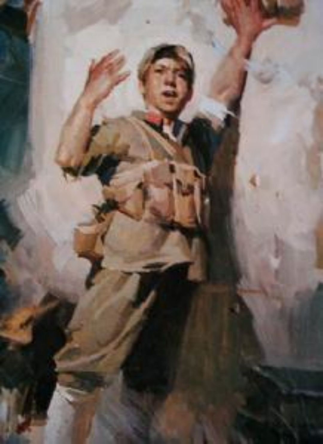 李成文勇炸敌碉堡的英雄形象.jpg