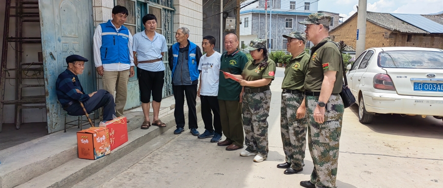 端午寄哀思，温情慰忠魂！南部老兵爱心之家千里奔走，致敬最可爱的英烈家属